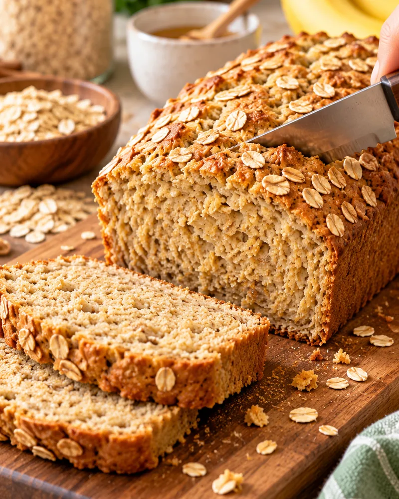 PAN DE AVENA SIN GLUTEN