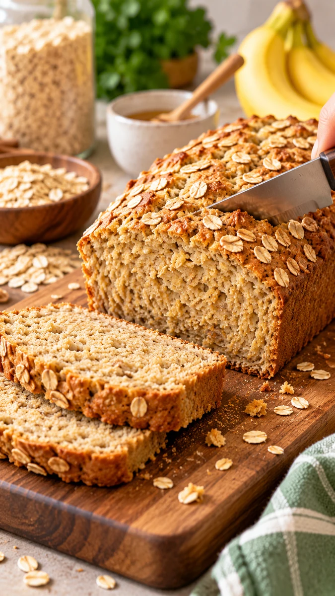 PAN DE AVENA SIN GLUTEN