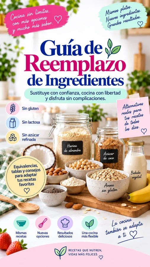 BONO 2 · GUÍA DE REEMPLAZO DE INGREDIENTES