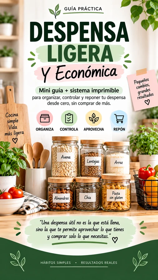 BONO 1 · DESPENSA LIGERA Y ECONÓMICA